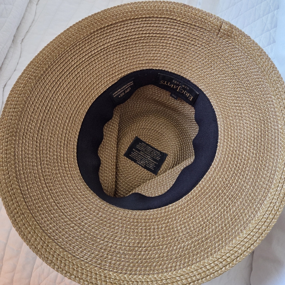 Phoenix Fedora Eric Javits Natural/black - Picture 8 of 9